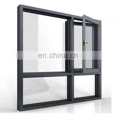 China Manufacturer Aluminum Double Low-E Glass  Casement Window