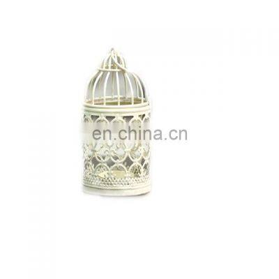 iron white mini beautiful lantern for decor