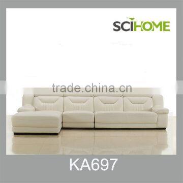 room furniture modern corner leather sofa set living room sofa