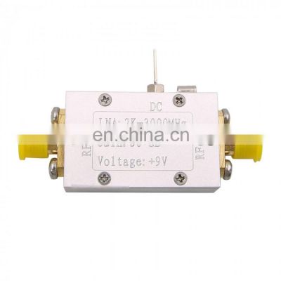 LNA Wideband Amplifier 2K-3000MHz Gain 30+dB RF Low Noise Amplifier For Shortwave FM Broadcast