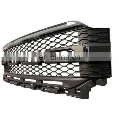 2021 Accessories Pickup Truck Parts Front Bumper Grille With Flow LED Light for Ford F150 photo-4