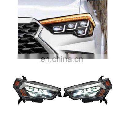 High quality car accessories LX style LED head lamp headlight for 4Runner 2014 2015 2016 2017 2018 2019 2020