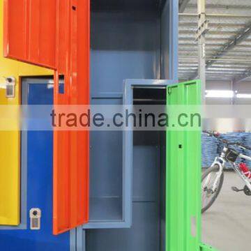 (DL-SL1)CKD Colorful 2 Door/6 Doors Z Shape Steel Locker Golf Lockers Storage Cabinet photo-6