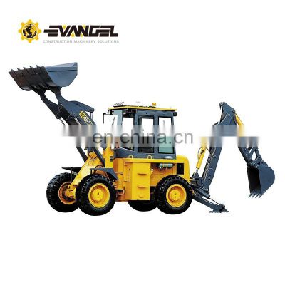 2.5 ton loader and 0.3m3 backhoe articulated backhoe loader WZ30-25