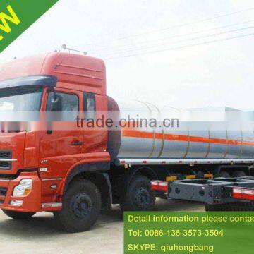 TEL Dongfeng 8x4 red cabin 25000L asphalt tanker truck liquid bitumen tanker truck crude oil transporter truck 0086-13635733504