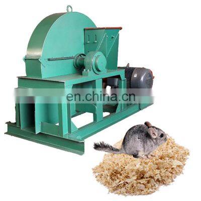 High quality diesel engine driven making animal dens wood shaving machine for sale