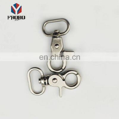Hardware Silver Swevel Snap Hook Key Chain Clasp Clips 12mm 17mm 25mm 20mm Snap Hook Silver photo-4