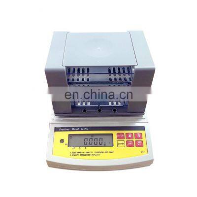 Precious metal gold purity testing machine density meter price