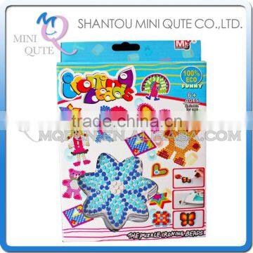 Mini Qute DIY Ironing Hama Perler Beans 3D Jigsaw Petal pattern Model building block educational toy (Accept OEM) NO.BT-0053B-4