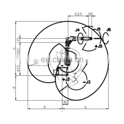 SA6/1400 Giant Industrial Arm KUKA Robot Robotic Arm 6 Axis Gantry Welding Robot photo-3