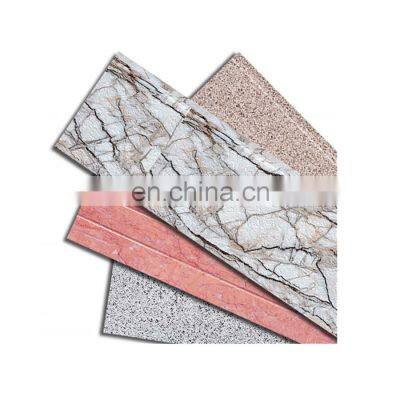 High sales sandwich panels for roof and exterior wall metal carved sandwich panel