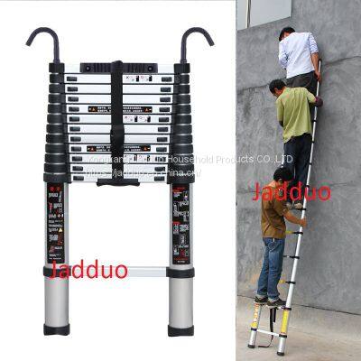 Single Telescopic Ladder With Hook+Anti-slip Cushion photo-3