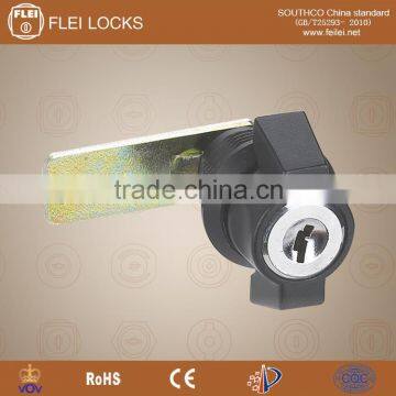 2015 FEILEI MS408-2 factory sell China zinc quarter turn show case lock