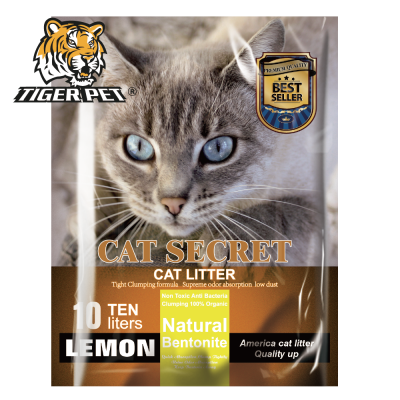 New design bentonite clumping kitty sand
