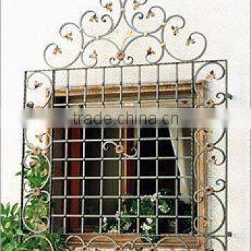 GYD-15WG133 2015 decorative wrought iron grill gate design