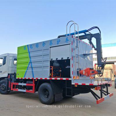 Hedge Trimming Vehicle With Mechanical Telescopic Arm photo-5