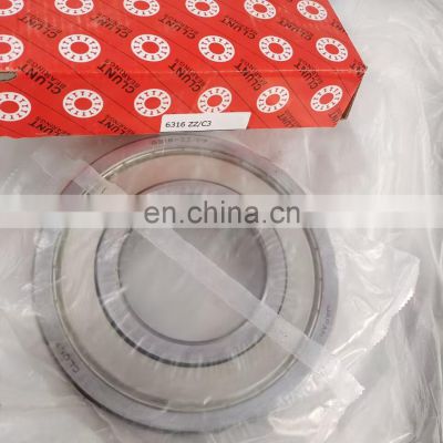 high quality and fast delivery size:95*200*45mm bearing 6316e 6316 deep groove ball bearing 6316/z2