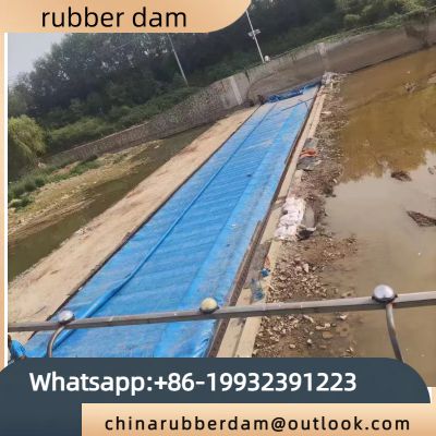 Maintenance and upkeep of circular gas shield dam, construction of flood prevention embankment and sloping flushing dam project