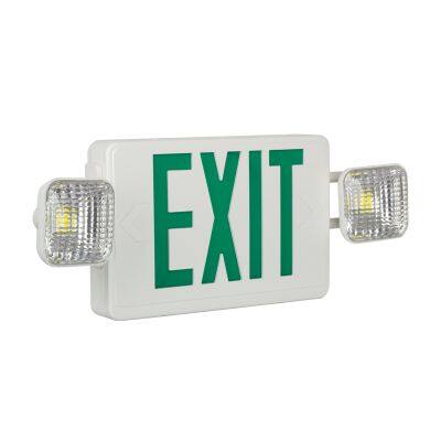 DF-2 UL LED Battery Backup Emergency Light Dual Head EXIT Sign Light