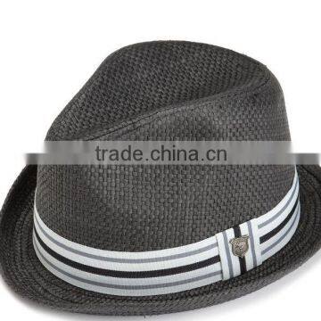 black Panama hat