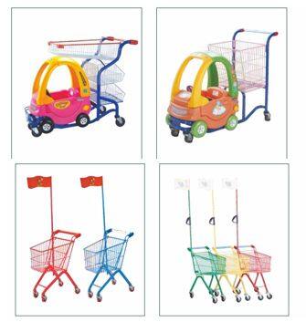 Manufacturer Wholesale Supermarket Convenient Store Shopping Trolley Hand Cart