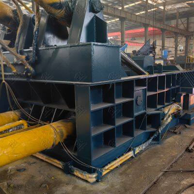 Machine de compactage de métaux de ferraille hydraulique fiable avec une opération et une maintenance faciles