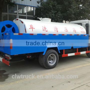 Dongfeng 3000L jet vacuum trucks, 4x2 high pressure jet truck