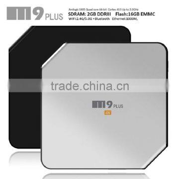 2016 New Kodi Full Loaded Internet Android TV Box 2GB RAM 16GB ROM S905 Quad Core M9 Plus TV Box photo-2