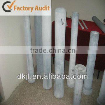 High temperature SiSiC thermocouple protection pipes