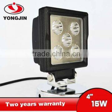 High brightness 15W led working lamp for SUV