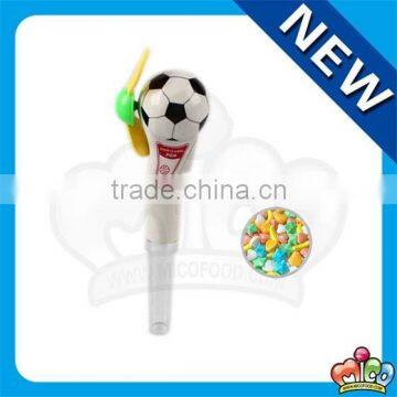 football mini fan toy candy