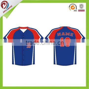 wholesales digital sublimation cheap softball jerseys