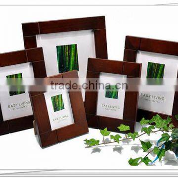 2015 Best Sale Wood Boy And Girl Holding Photo Frame With High Quality