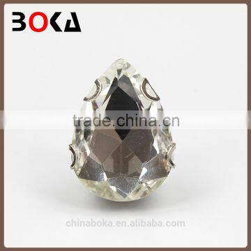 // Top Quality water drop shape crystal // for clothing rhinestones for art dresses //