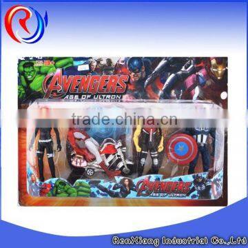 Funny avenger 2 super hero man action figure toy