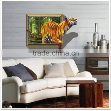 3D DIY Removable Wall Stickers Animal Tiger Large Sticker Home decor