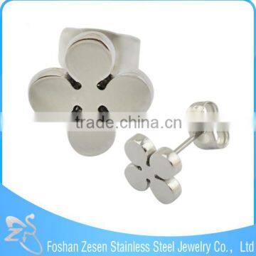 ZS20007 surgical steel earrings , stick earring , fashion flower earring