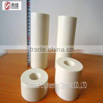 large industrial Alumina ceramic refractory bushings/sleeve