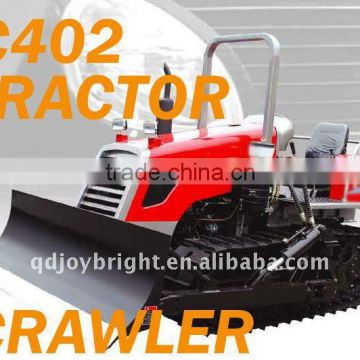 40HP farm steel CRAWLER TRACTOR,diesel engine,with ROPS,BLADE,rear suspension,agriculture machine.