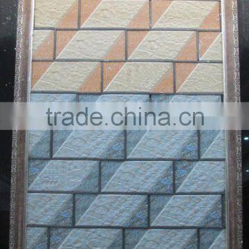 Latest design 6D high solution inkjet external wall tile 112x255mm