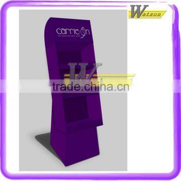Latest monthly magazine selling Display floor Cardboard pallet Display Stand in store