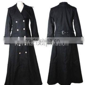 GOTHIC STYLE COTTON COAT STEAMPUNK GOTH WITH BUTTONS