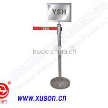 Retractable Belt Stanchion With A4 Advertising Board photo-3
