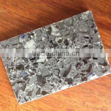 Artificial stone Crystal green Quartz Countertop table top