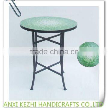 LC-89343 Outdoor Mosaic Ceramic Round Table