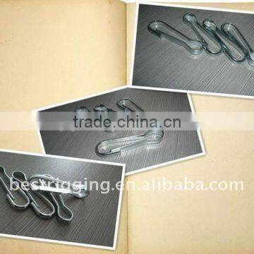 25-120MM China Carbiner Rigging Hardware 4293 Nickle Plated Simplex Snap Hook Spring Hook 2016 Hot Sale Quality Choice photo-5