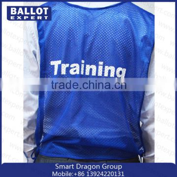 China Mesh polyester fluorescent fabrics custom reflective safety vest in competitive price