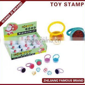 Ring toy stamp, self ink stamp