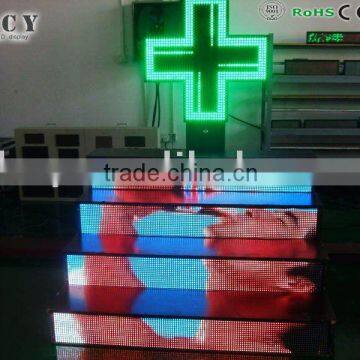 P12mm fullcolor church led display