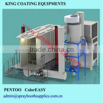 Double-layer PVC Powder Coating Booth